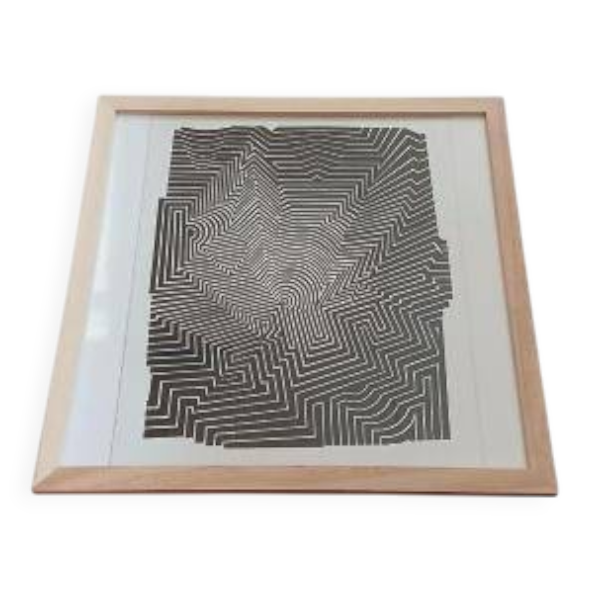 Victor Vasarely kinetic board 1973H