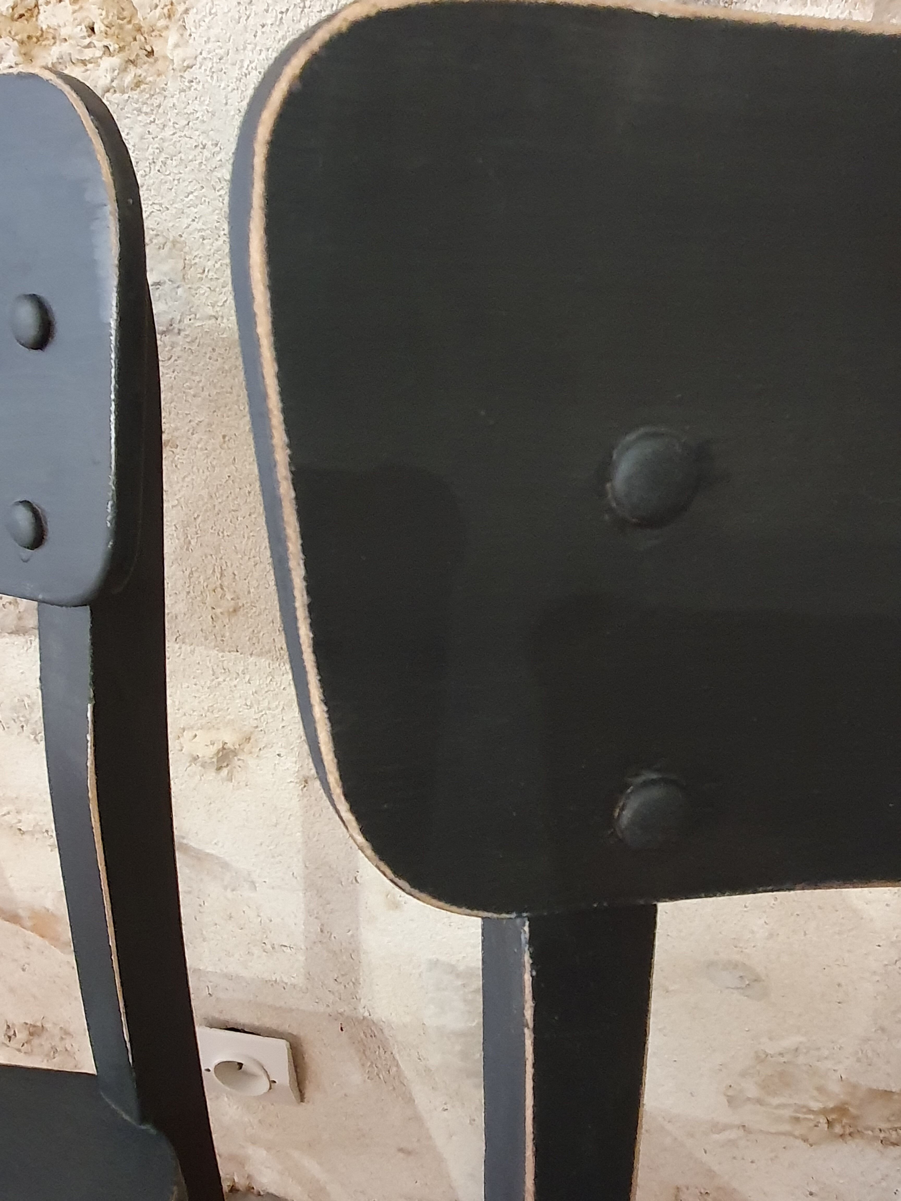 Pair of bistro chairs