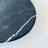 Black Fossil Marble Bowl