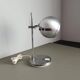 Mid Century Eyeball Desk Lamp, Space Age Table Light, brushed chrome