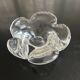 Daum crystal candle holder