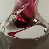 Imposing Murano of Walter FURLAN for 60s Bisanzio glass vase