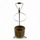 Brass umbrella stand by Mathieu Matégot, 1950s