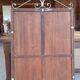 Large bevelled mirror.