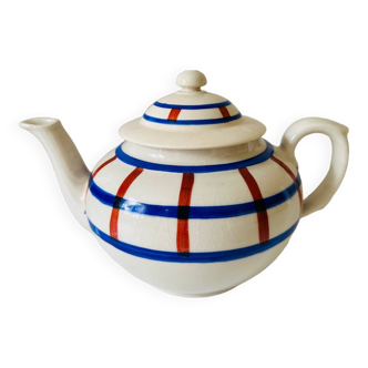 Old Creil and Montereau teapot