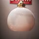 Suspension walker old opaline white globe spirit night light 1930 Art Deco TBE