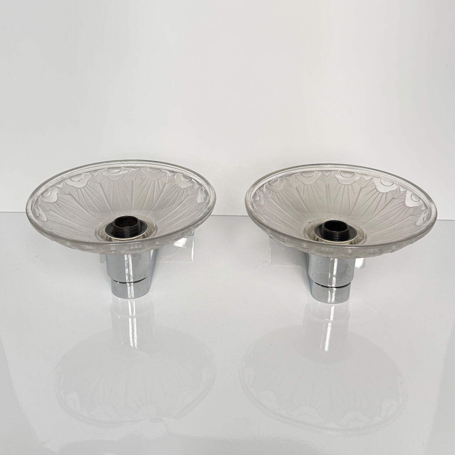 Pair of Art Deco wall sconces