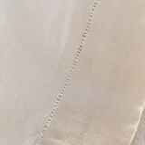 Old cloth cotton white Monogram V R.