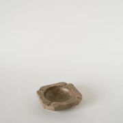 Marble ashtray, hexagonal shape, grey, 1970.