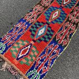 Tapis berbere boucherouite couloir 70x200 cm