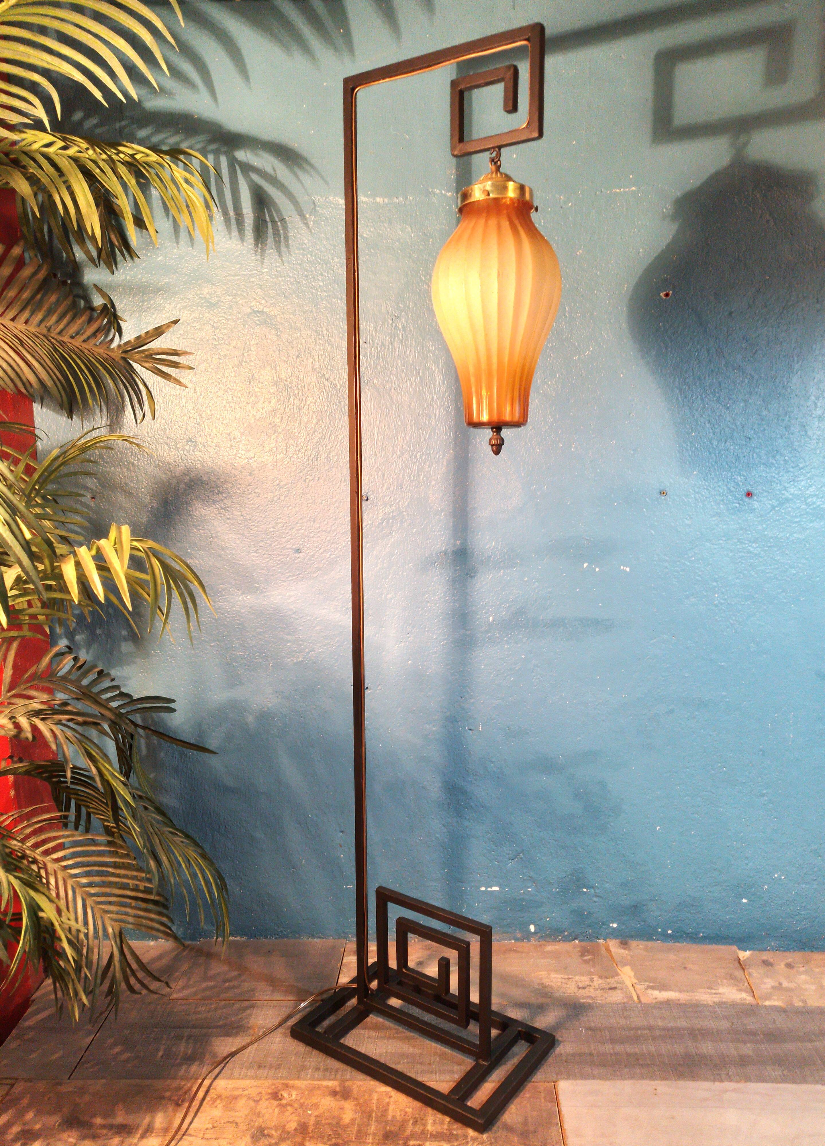 "Indochine" floor lamp 1950s