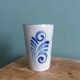 Alsace stoneware tumbler mug glass