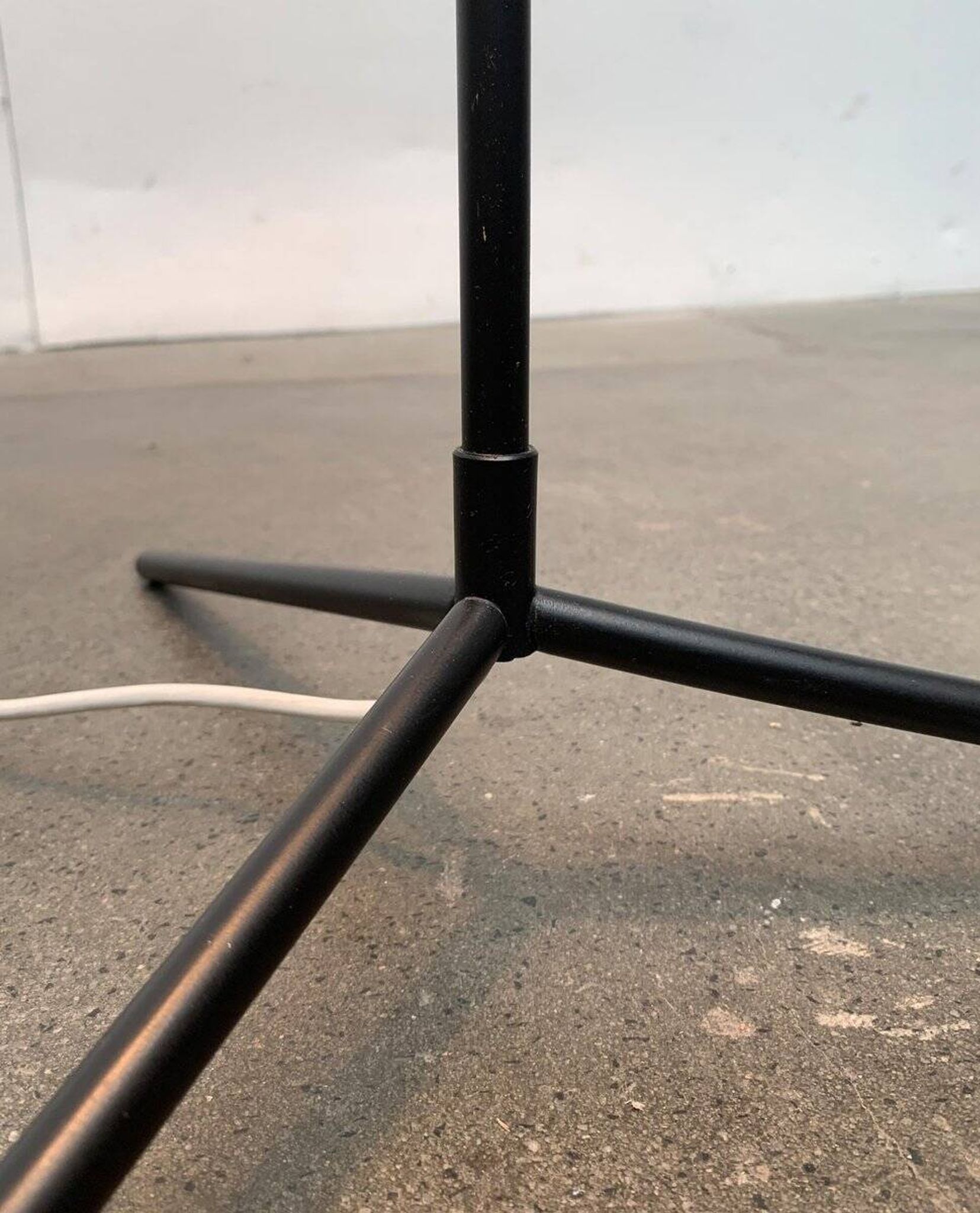 Mid-century minimalist tripod floor lamp