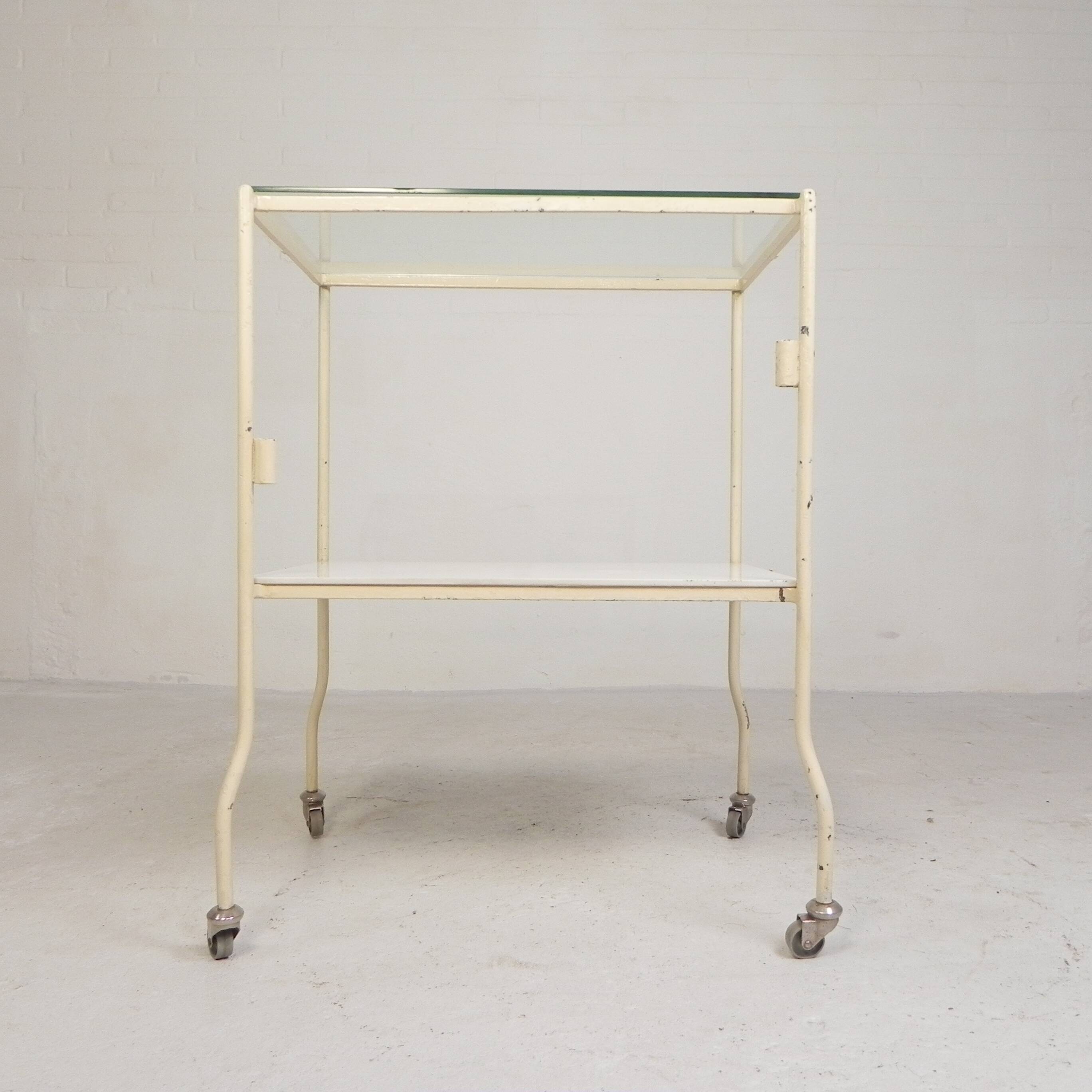 Industrial service trolley, hospital trolley, 1950s