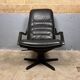 Danish Design Berg C90 Swivel armchair Leather