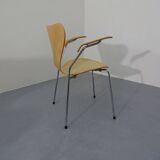 Danish 3207 Armchair by Arne Jacobsen for Fritz Hansen, 1991