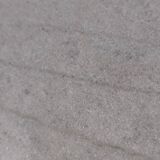 Marble bistro table with cast iron legs in Parisian café style