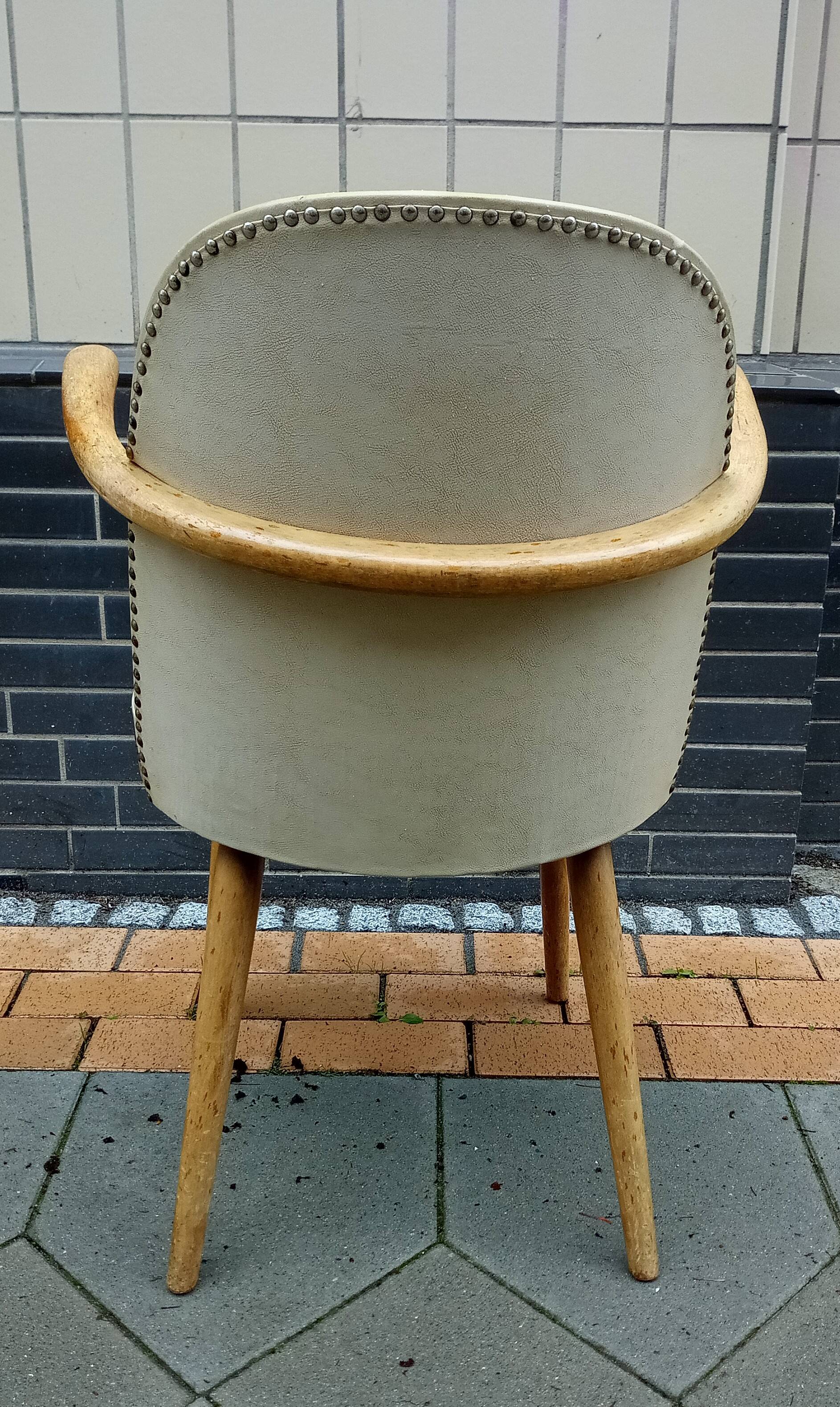 Midcentury armchair attributed by Thonet