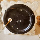 Textured glass ceiling lamp