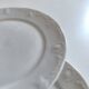 Set of five porcelain dessert plates