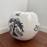 Vintage Molin Charolles Ball Vase 28 cm