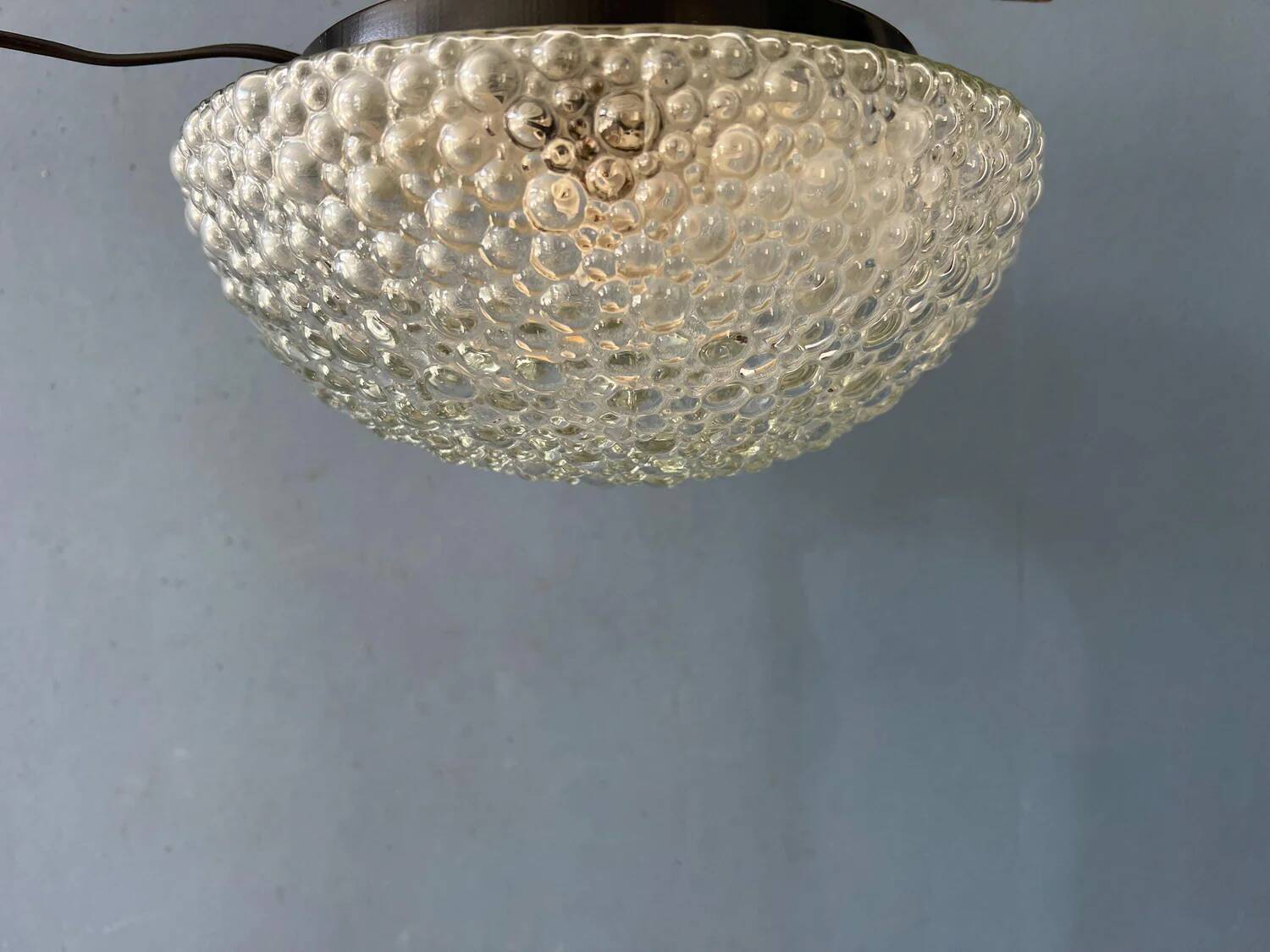 Helena Tynell Glashütte vintage glass ceiling light