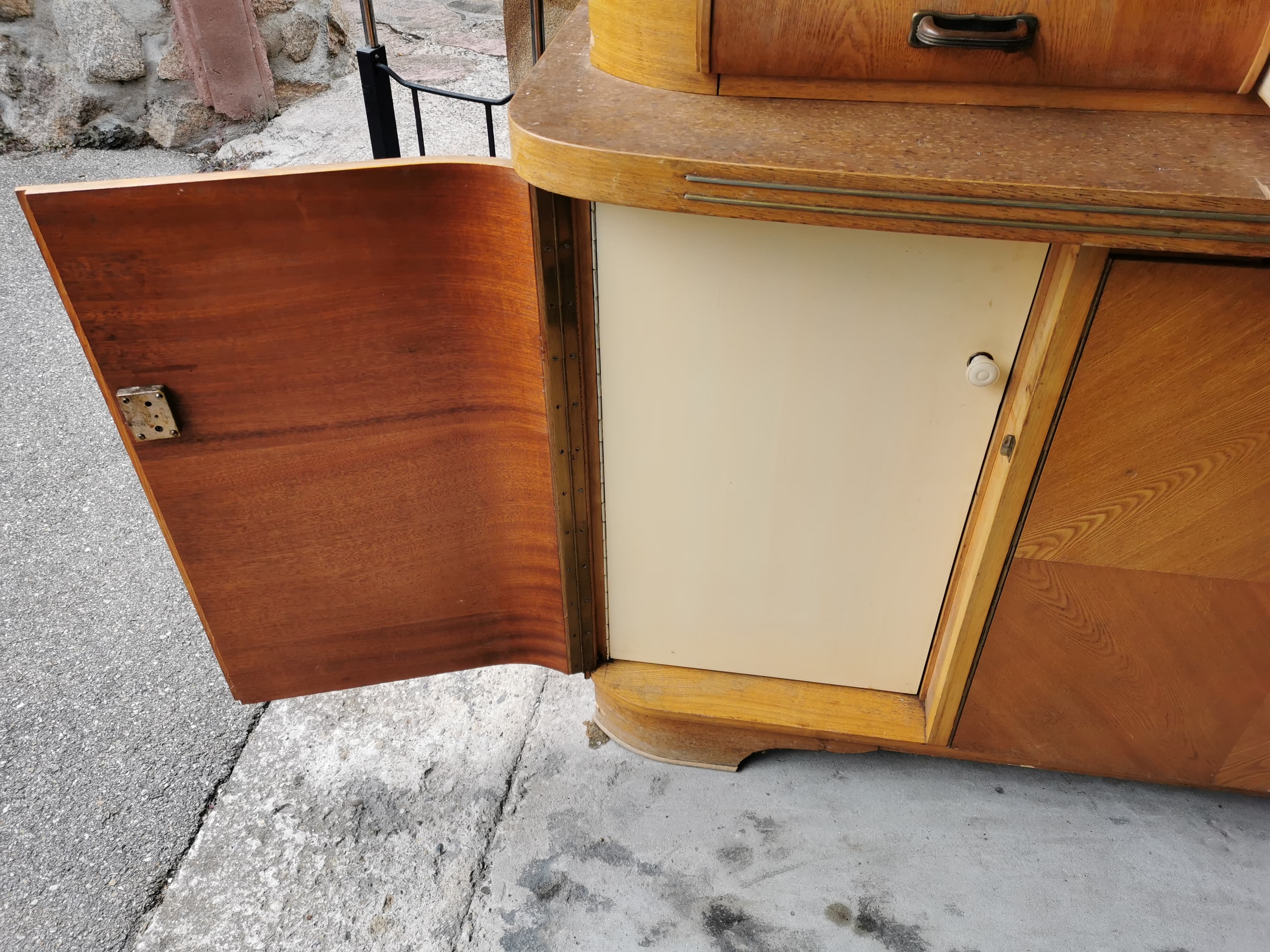 Buffet vaisselier années 70