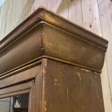 Nineteenth century fir bookcase