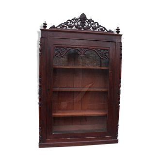 Napoleon III mahogany wall window