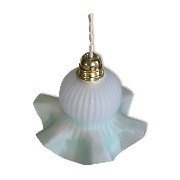 Suspension globe tulipe