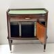 Ebonized Walnut and Beech Nightstands, Tomaso Buzzi Style, 1950s