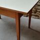 Vintage table wood and formica