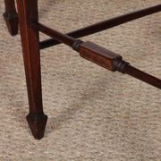 Pair of chairs, English work from the late 19th century.