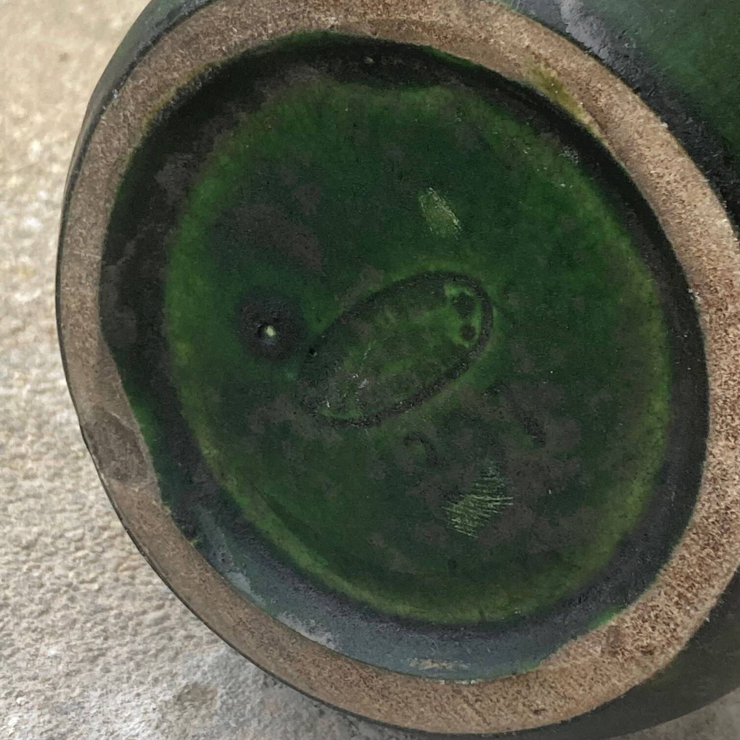 Vitrified ceramic vase