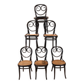 Series 6 Thonet chairs model no. 2