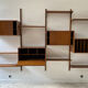 "Royal System" set of 4 teak columns, by Poul Cadovius 1970
