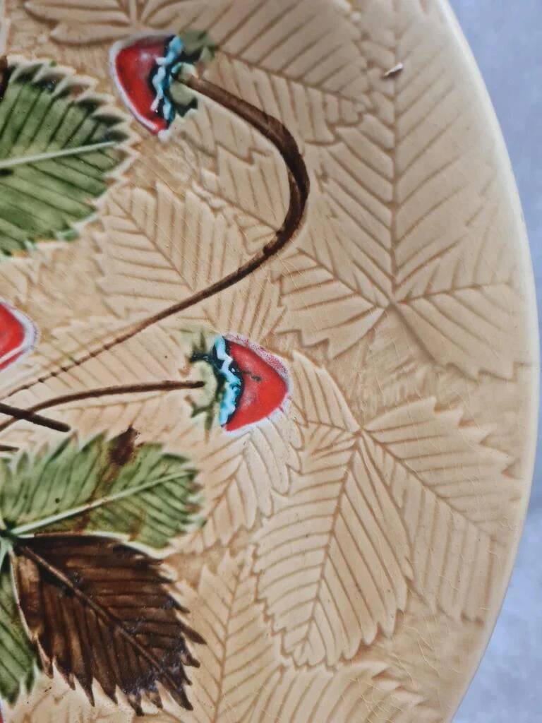 Large antique dish Poët-Laval Drôme France
