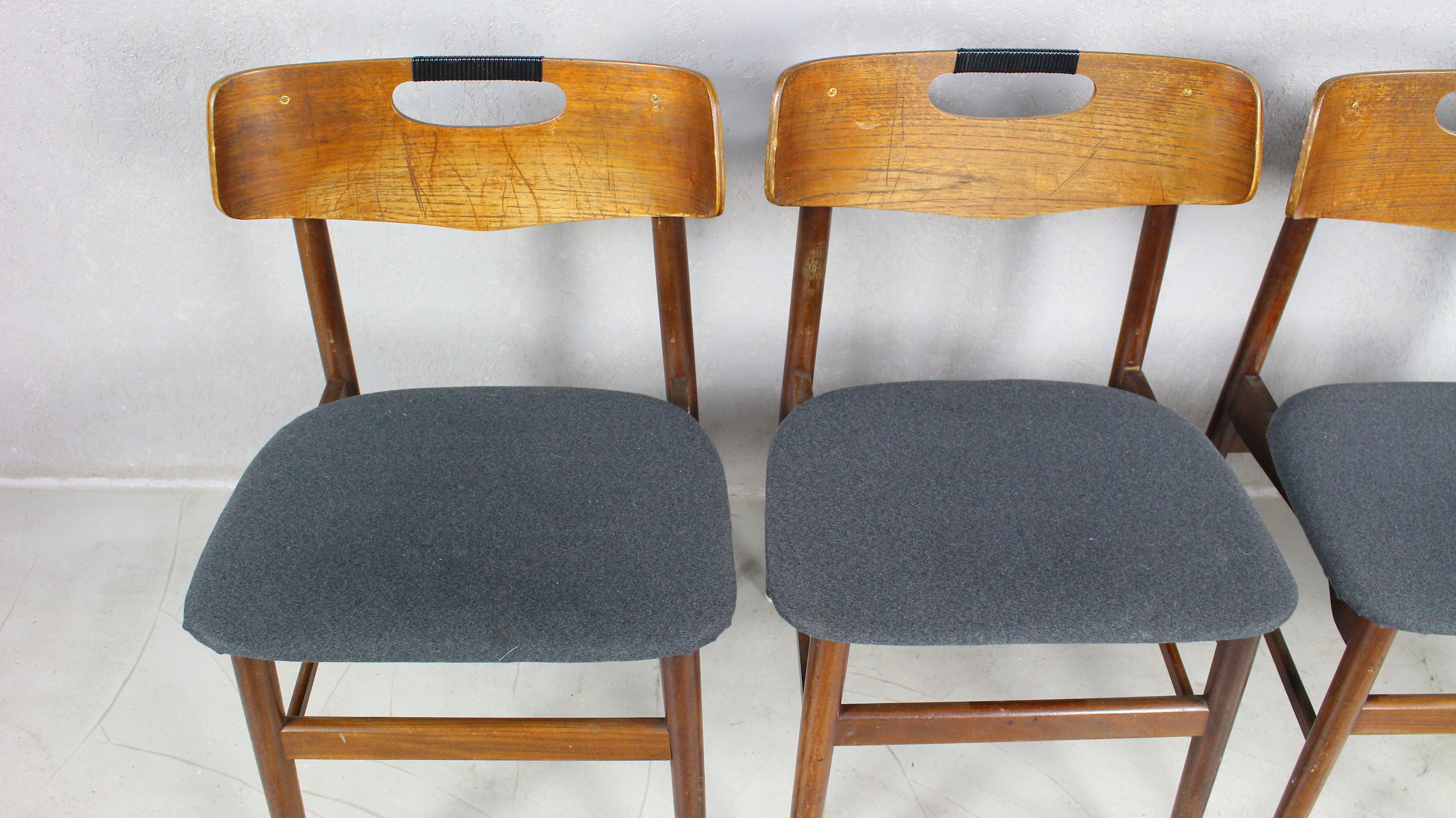 1960s Danish Teak Dining Chairs | Set Of 4
