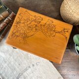 Gilded wooden box