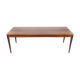 1960s Danish design rosewood coffee table