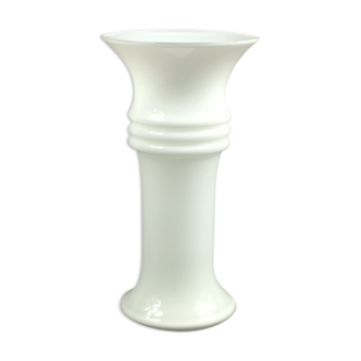 Vase en verre de Michael E. Bang pour Holmegaard, années 1980