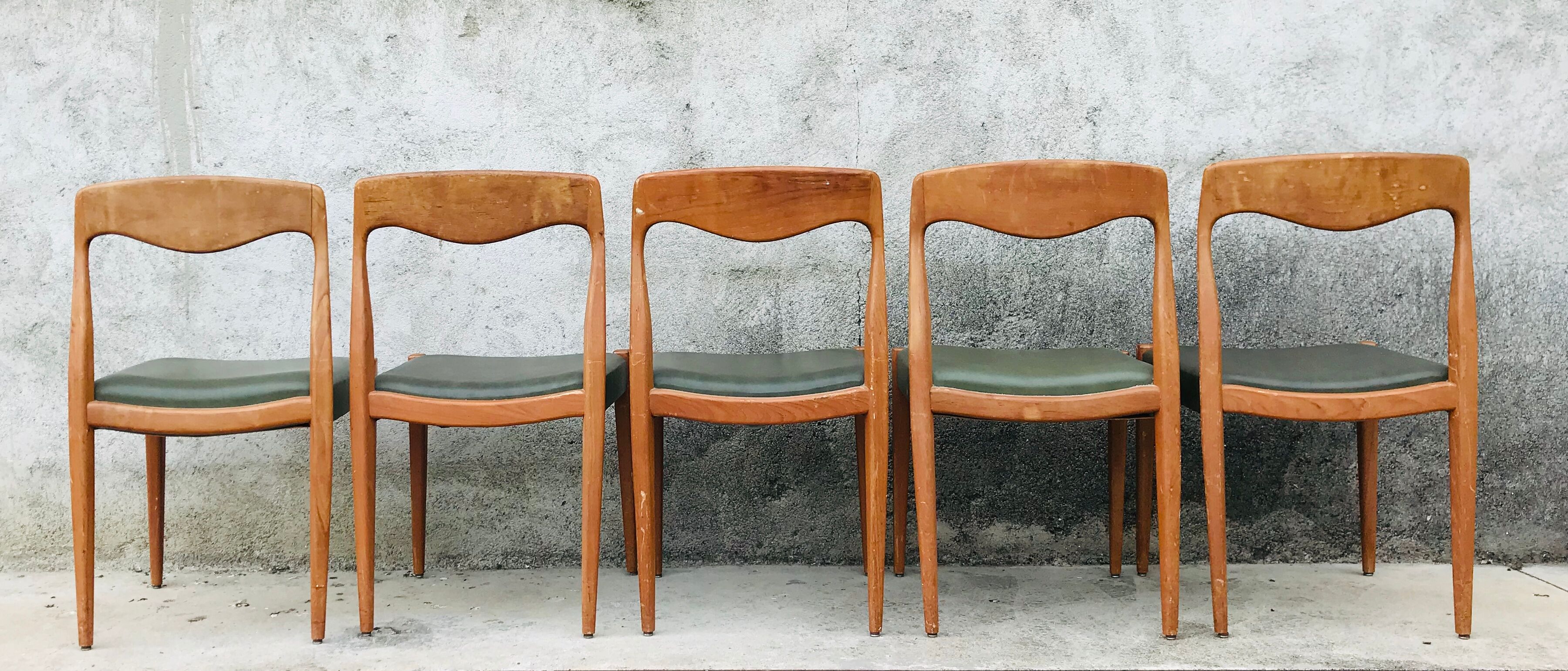 Chaises scandinave Roche Bobois