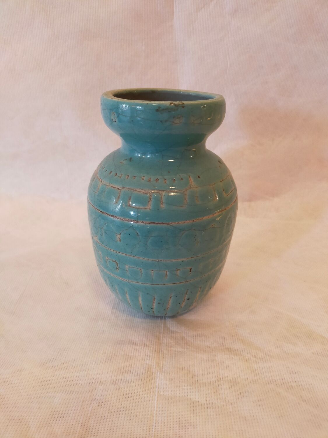 Ceramic vase by Jean Besnard, signed 1930/40