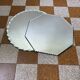 Old beveled mirror trays (X2)