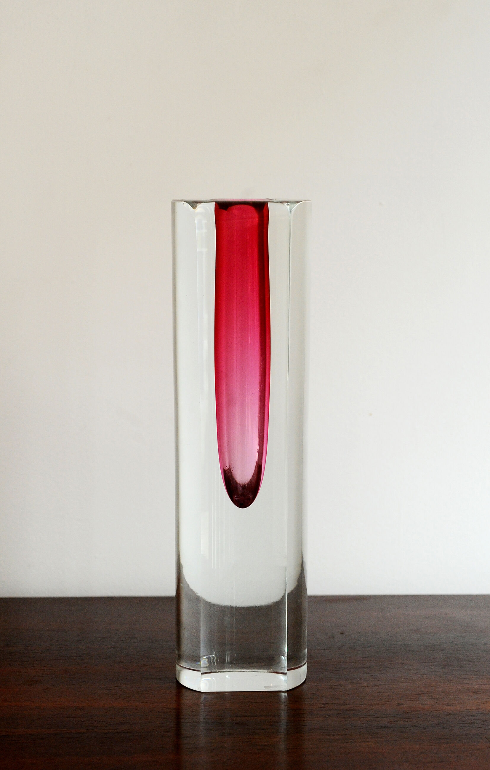 Murano glass vase