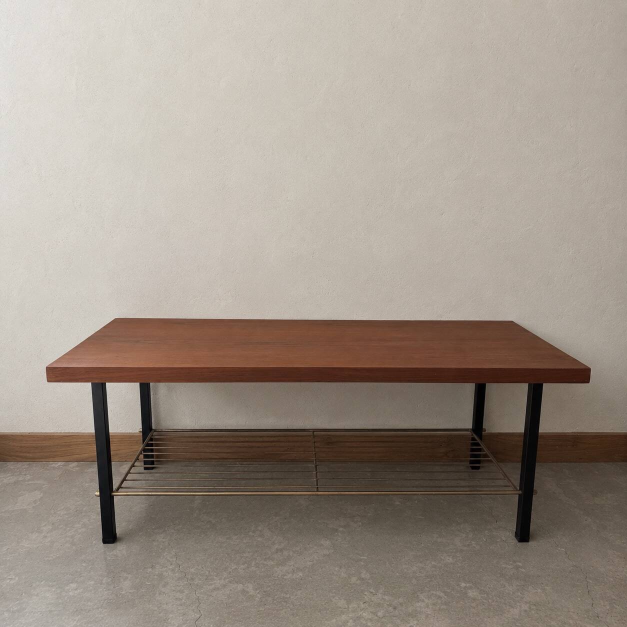 Wooden coffee table