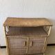 Buffet en rotin vintage