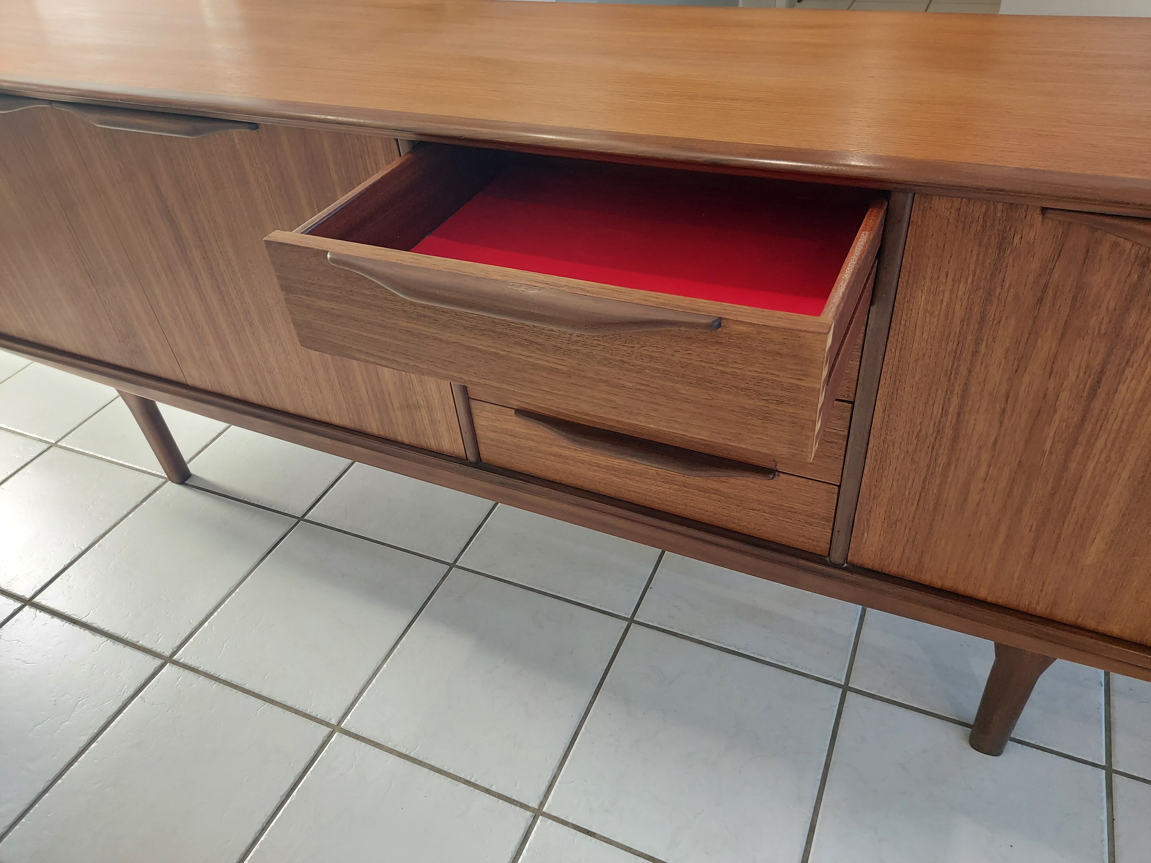 Scandinavian enfilade and vintage teak 1960s