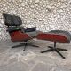 Eames Lounge Chair 670 & Ottoman 671 in rosewood, Herman Miller