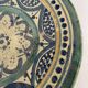 Plat en céramique glaçure crème Tunisie diamètre 23 cm xvii ou xviiie